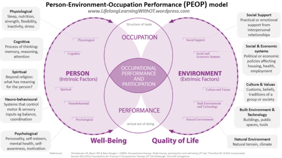 PEOP model occupational therapy
